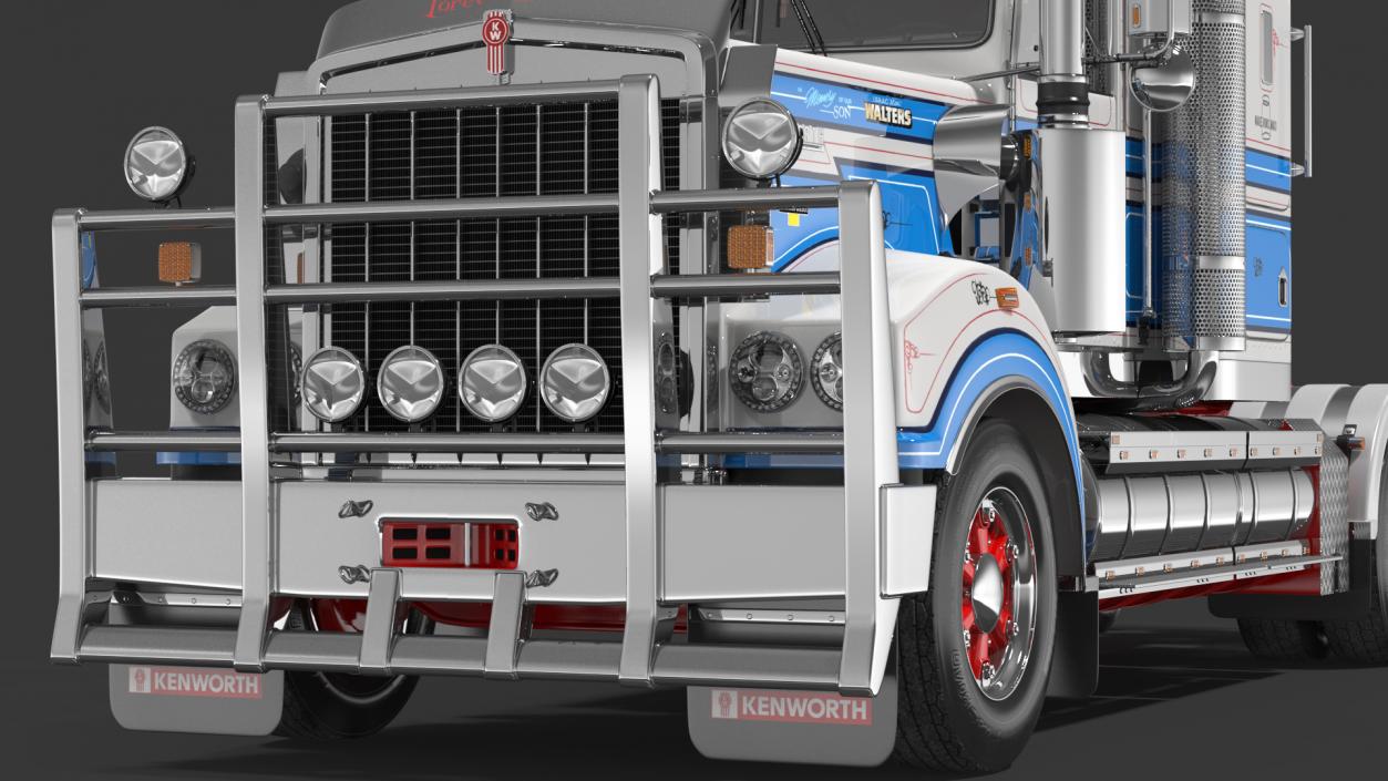 3D Kenworth T900 Legend Truck