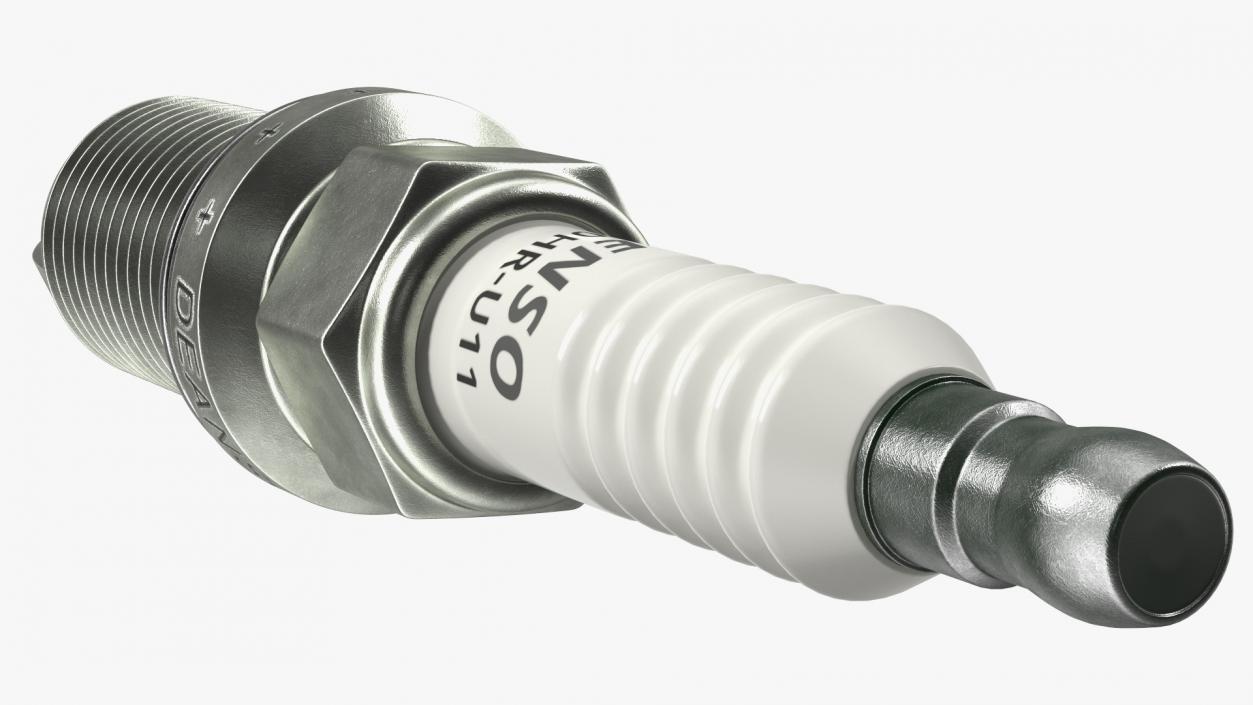 Iridium Motorcycle Spark Plug 3D model