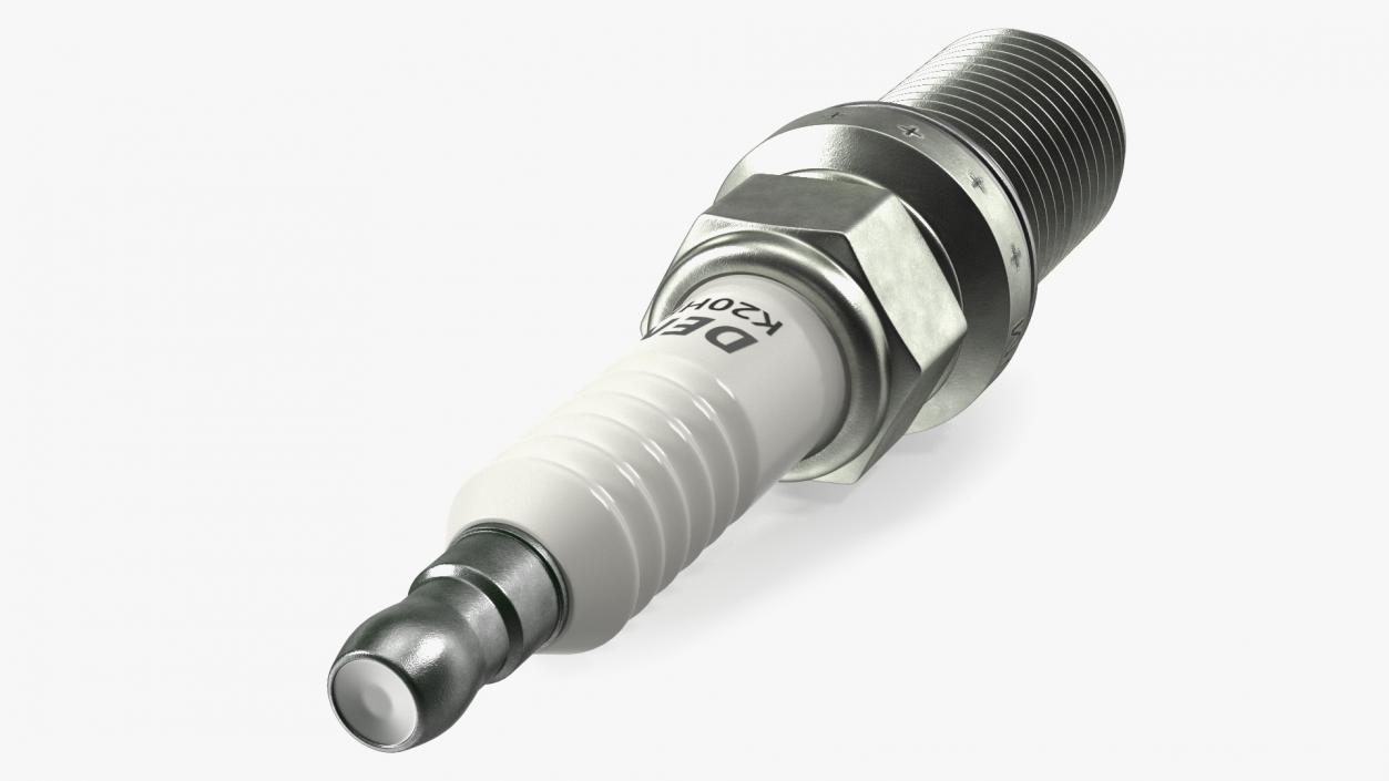 Iridium Motorcycle Spark Plug 3D model