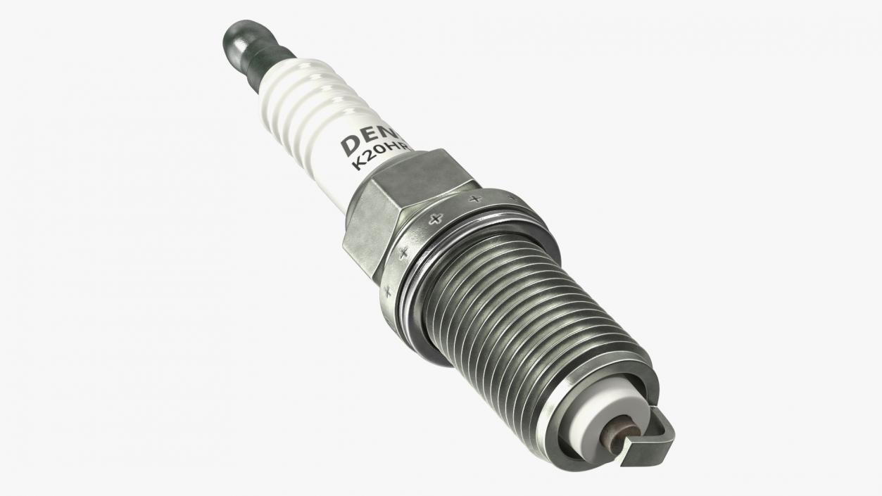 Iridium Motorcycle Spark Plug 3D model