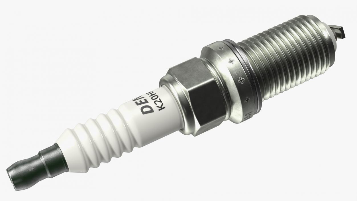 Iridium Motorcycle Spark Plug 3D model