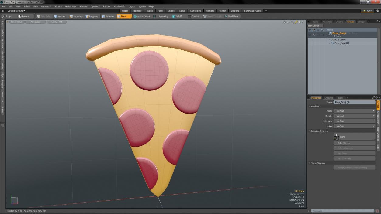 3D Pizza Emoji