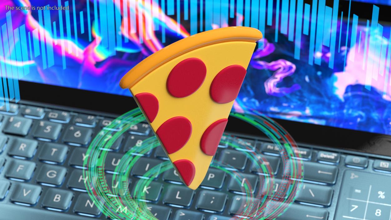 3D Pizza Emoji