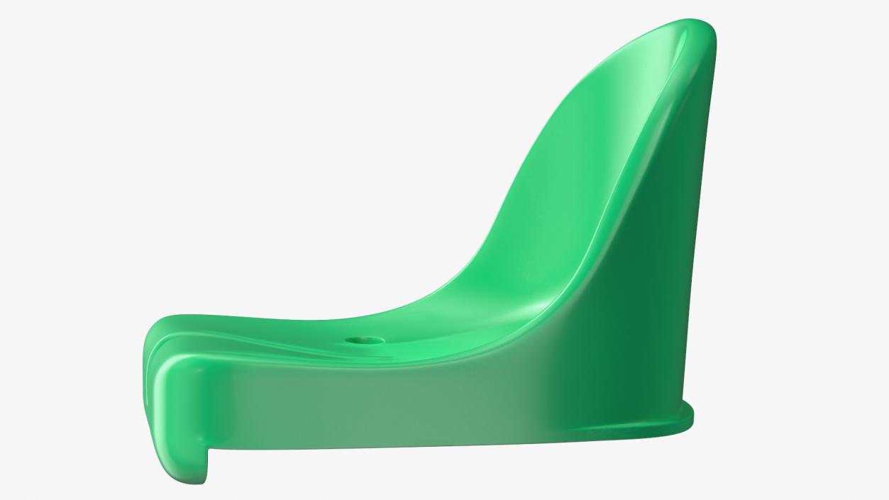 3D Green Stadium Seat model