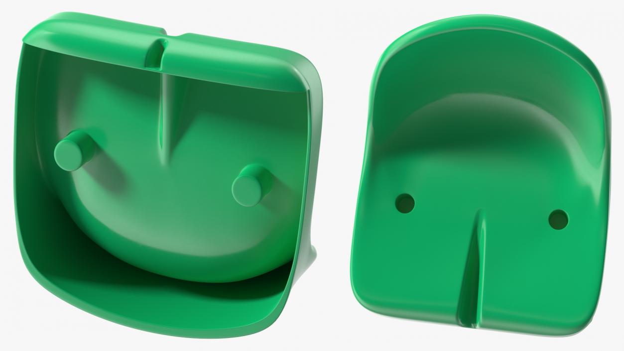 3D Green Stadium Seat model