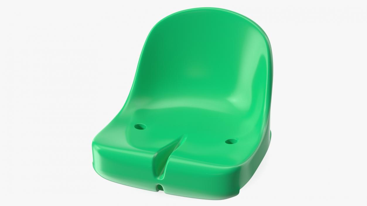 3D Green Stadium Seat model