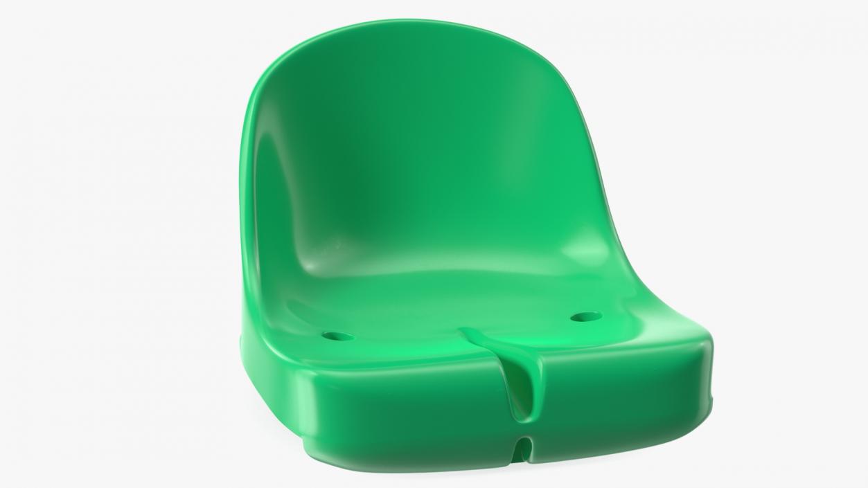 3D Green Stadium Seat model