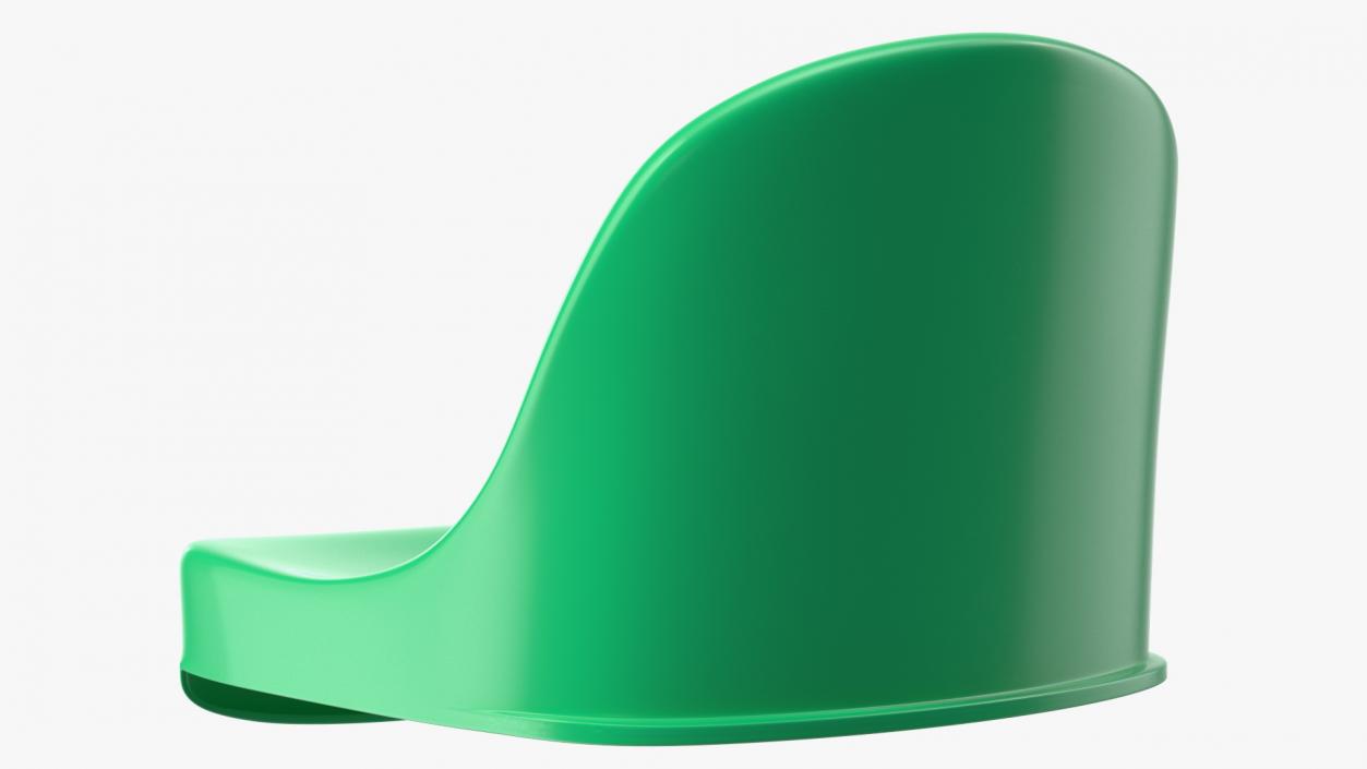 3D Green Stadium Seat model