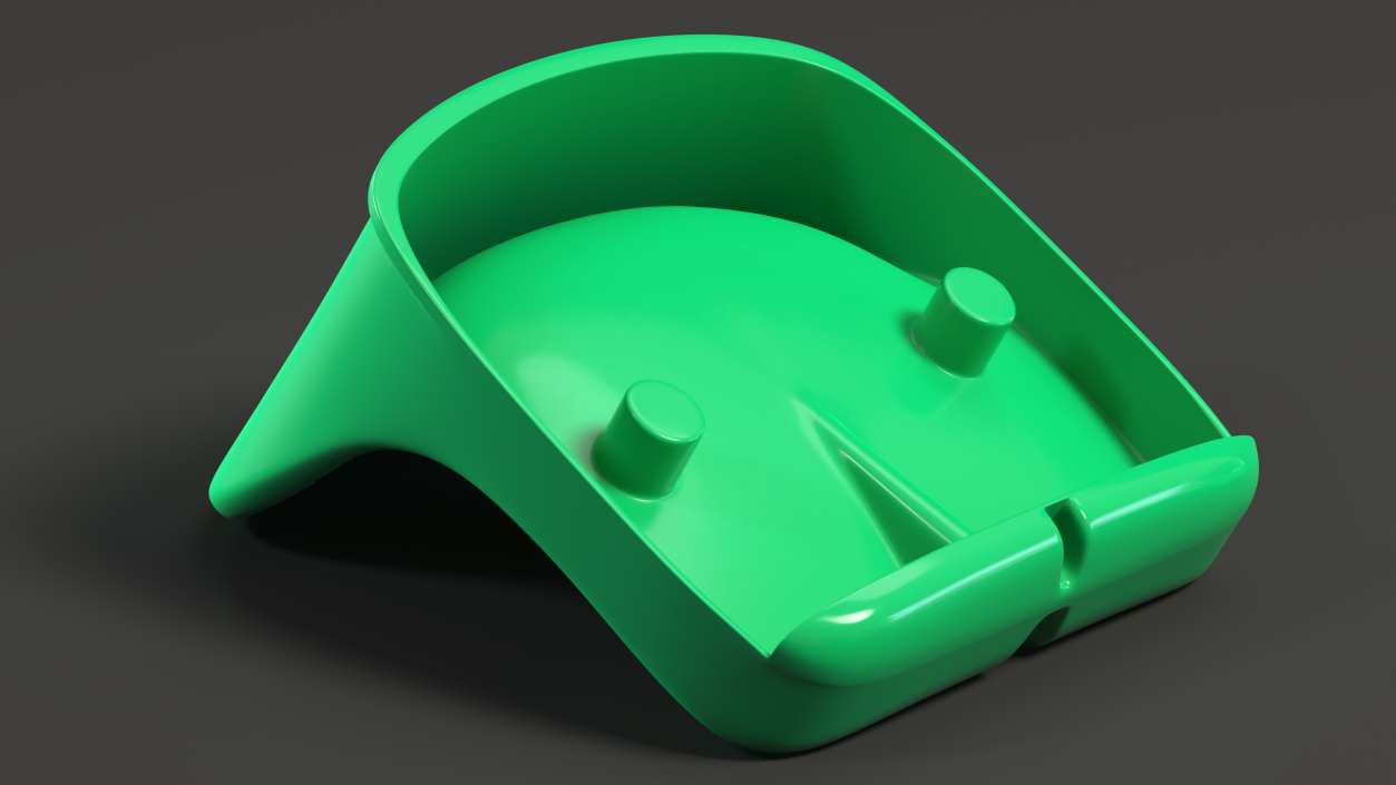 3D Green Stadium Seat model