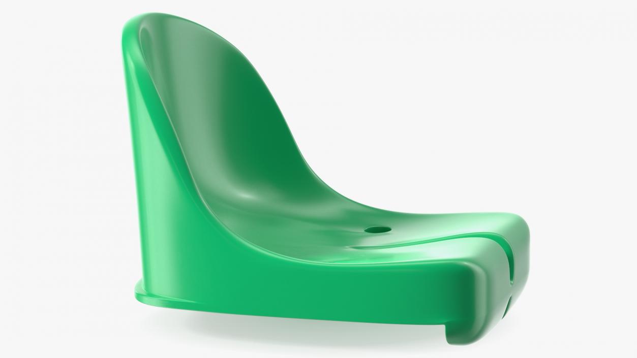 3D Green Stadium Seat model