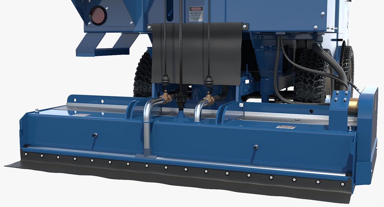 Electric Ice Resurfacer Machine Zamboni 3D model