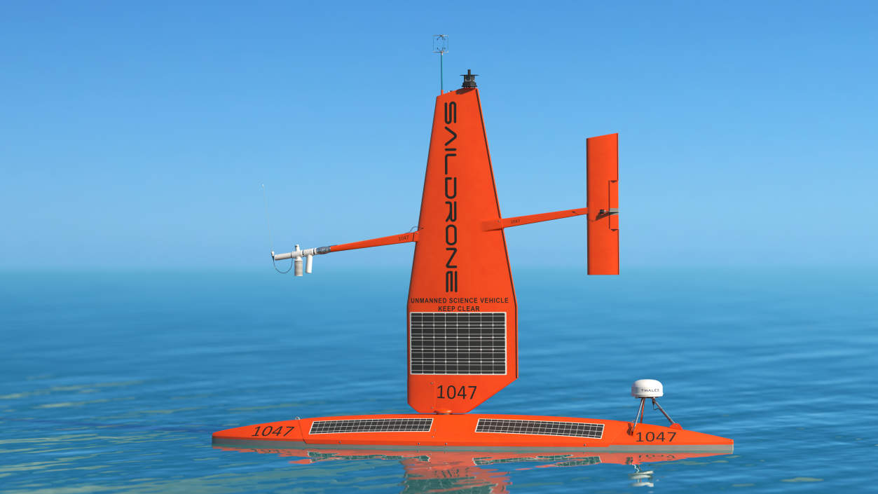 Saildrone Uncrewed Surface Vehicle 3D model