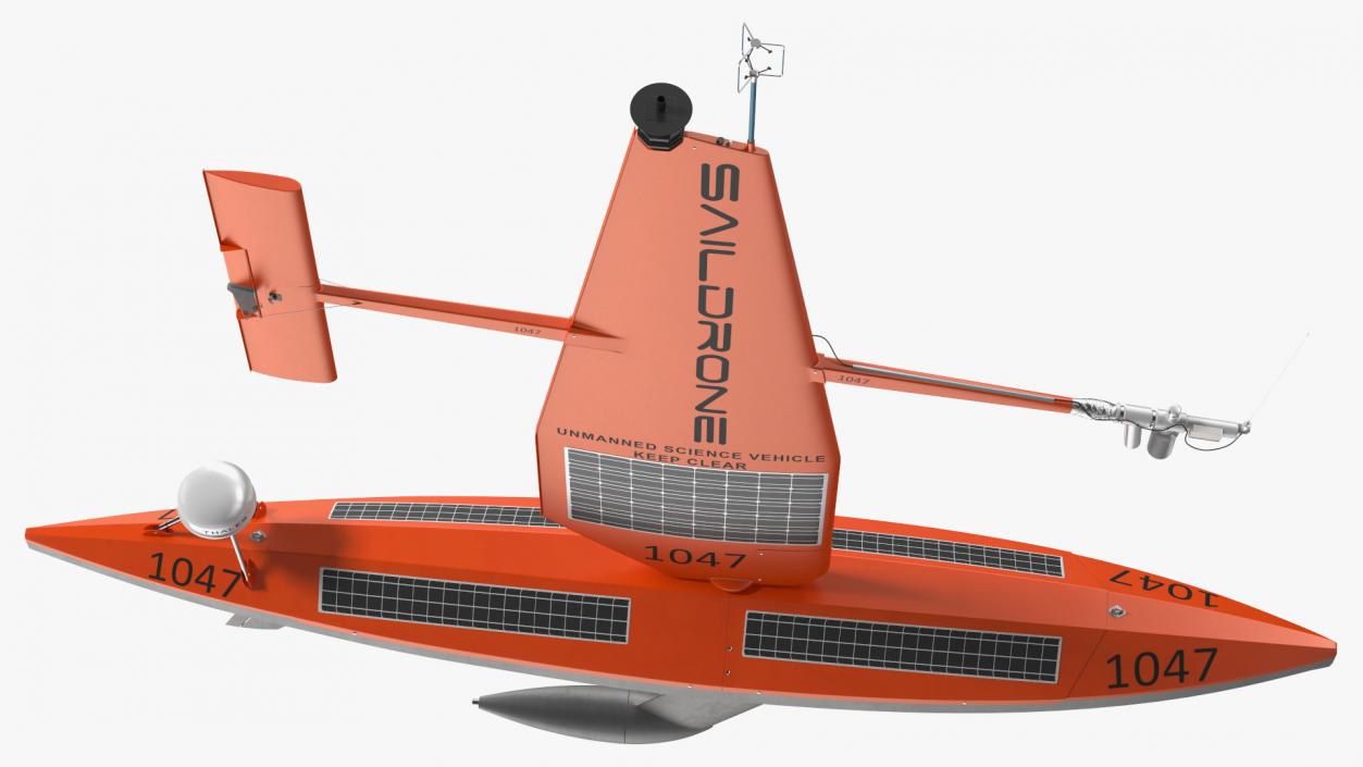 Saildrone Uncrewed Surface Vehicle 3D model