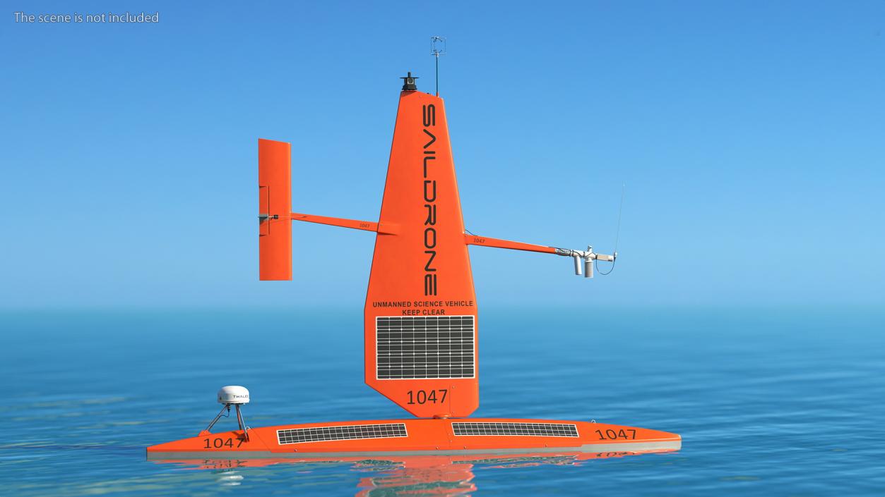 Saildrone Uncrewed Surface Vehicle 3D model