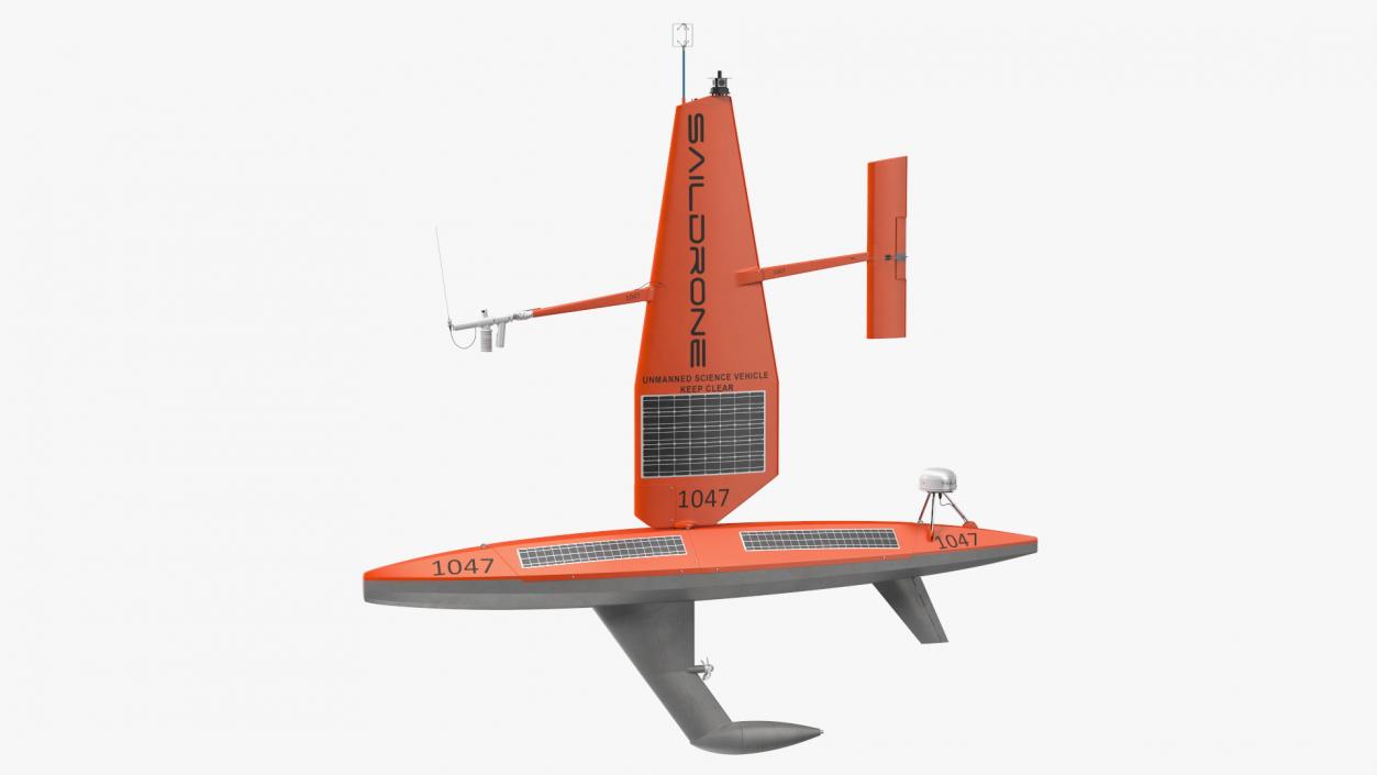 Saildrone Uncrewed Surface Vehicle 3D model