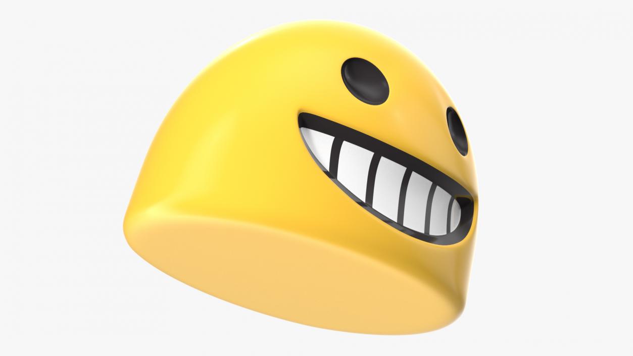 Grinning Face Android Emoji 3D