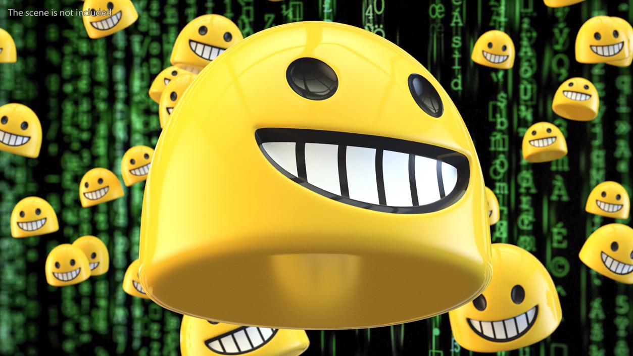 Grinning Face Android Emoji 3D