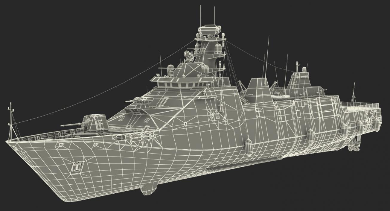 3D model Sigma Class Indonesian Frigate