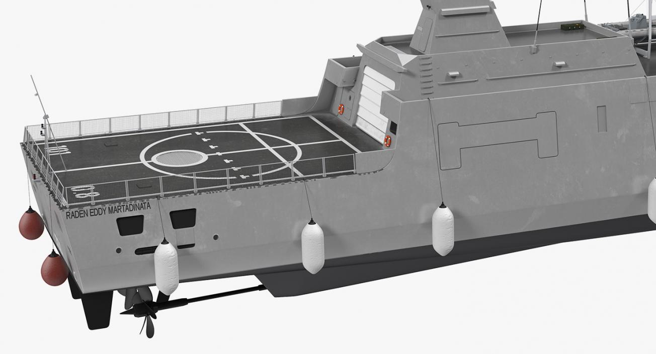 3D model Sigma Class Indonesian Frigate