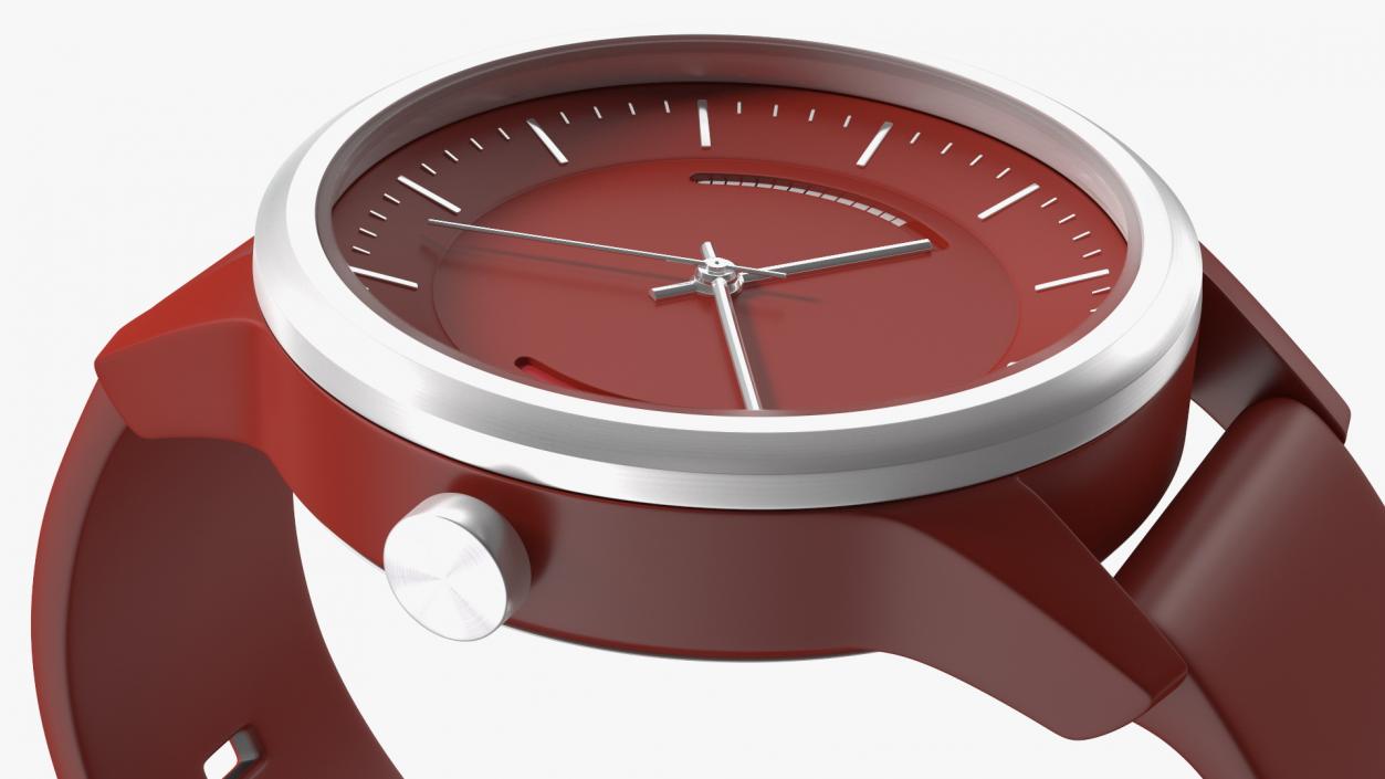 3D Modern Wrist Watch model