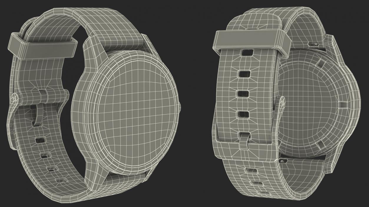 3D Modern Wrist Watch model