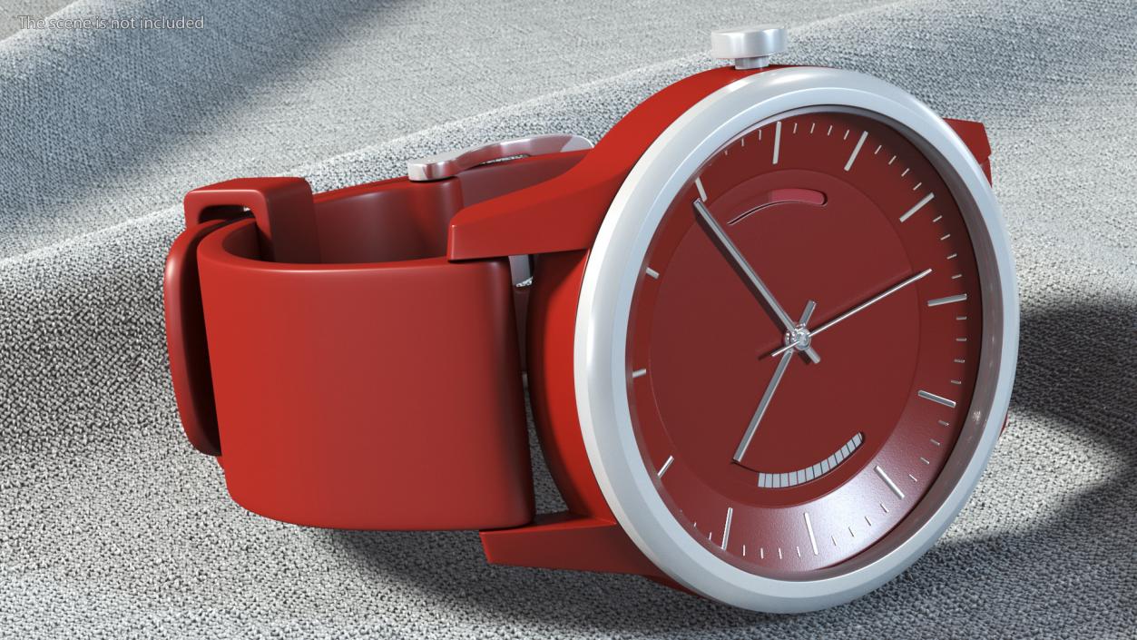 3D Modern Wrist Watch model