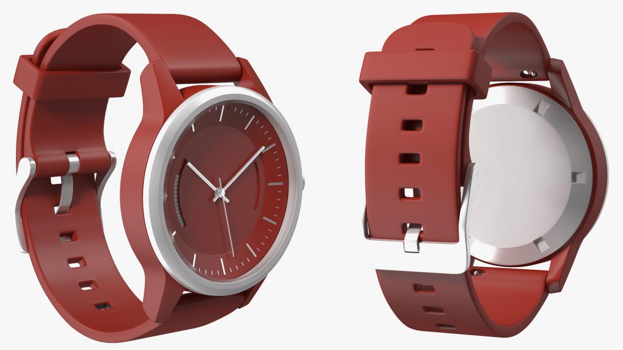 3D Modern Wrist Watch model