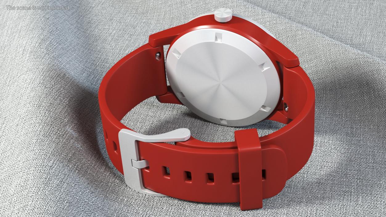 3D Modern Wrist Watch model