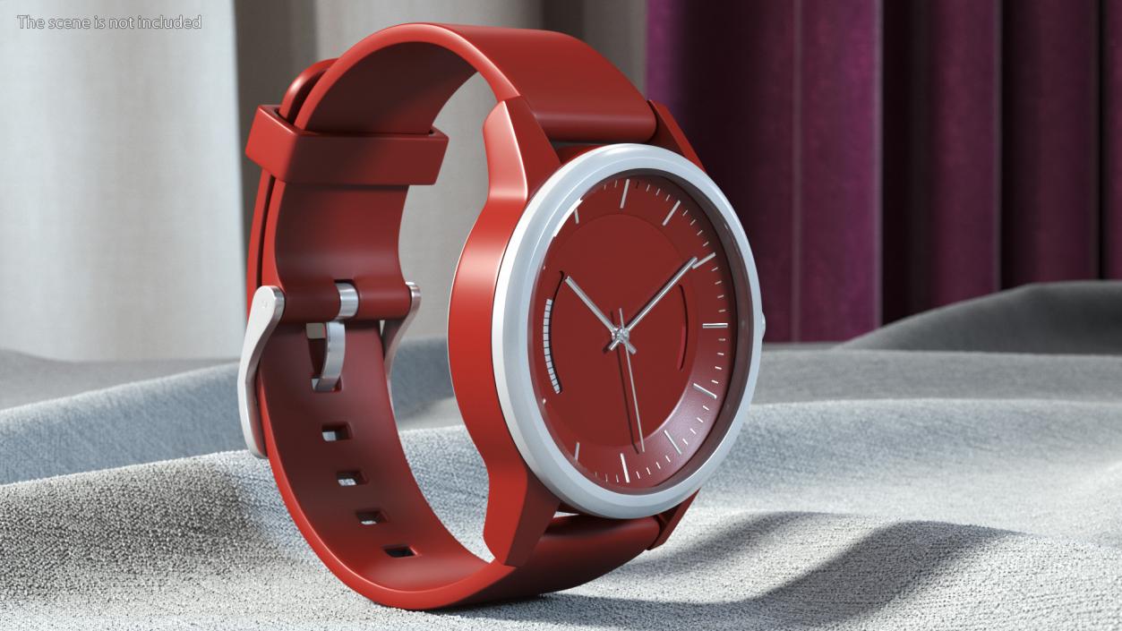 3D Modern Wrist Watch model