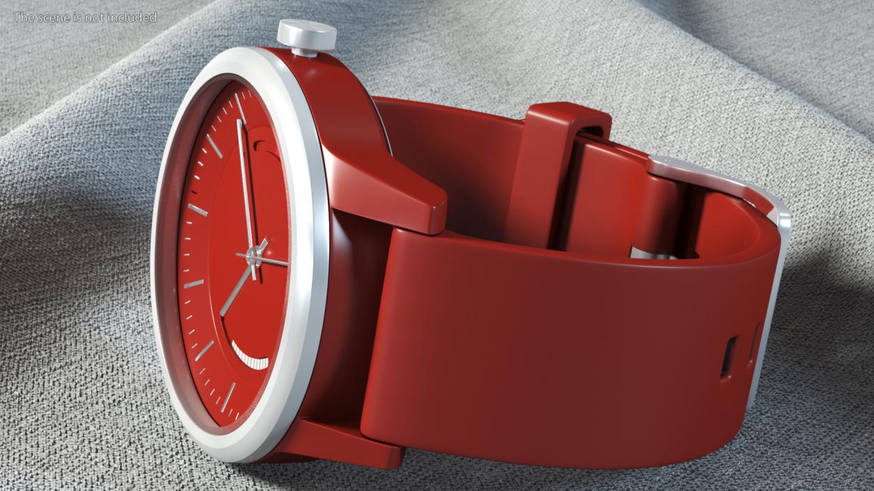 3D Modern Wrist Watch model