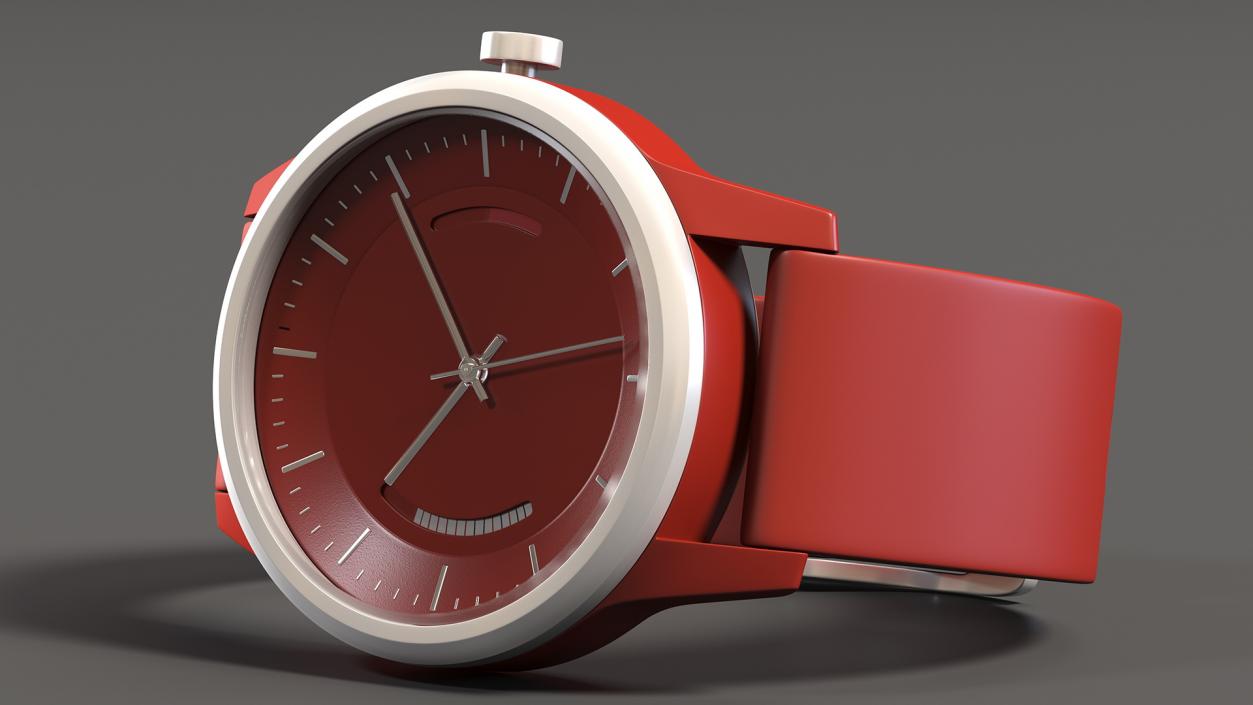 3D Modern Wrist Watch model