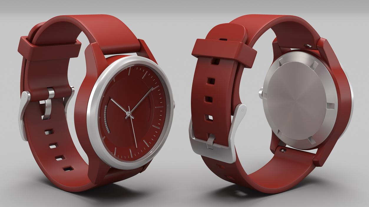 3D Modern Wrist Watch model