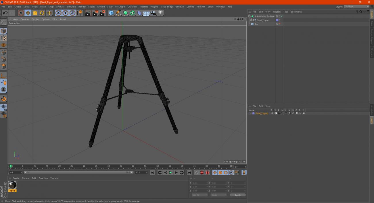 Field Tripod 3D