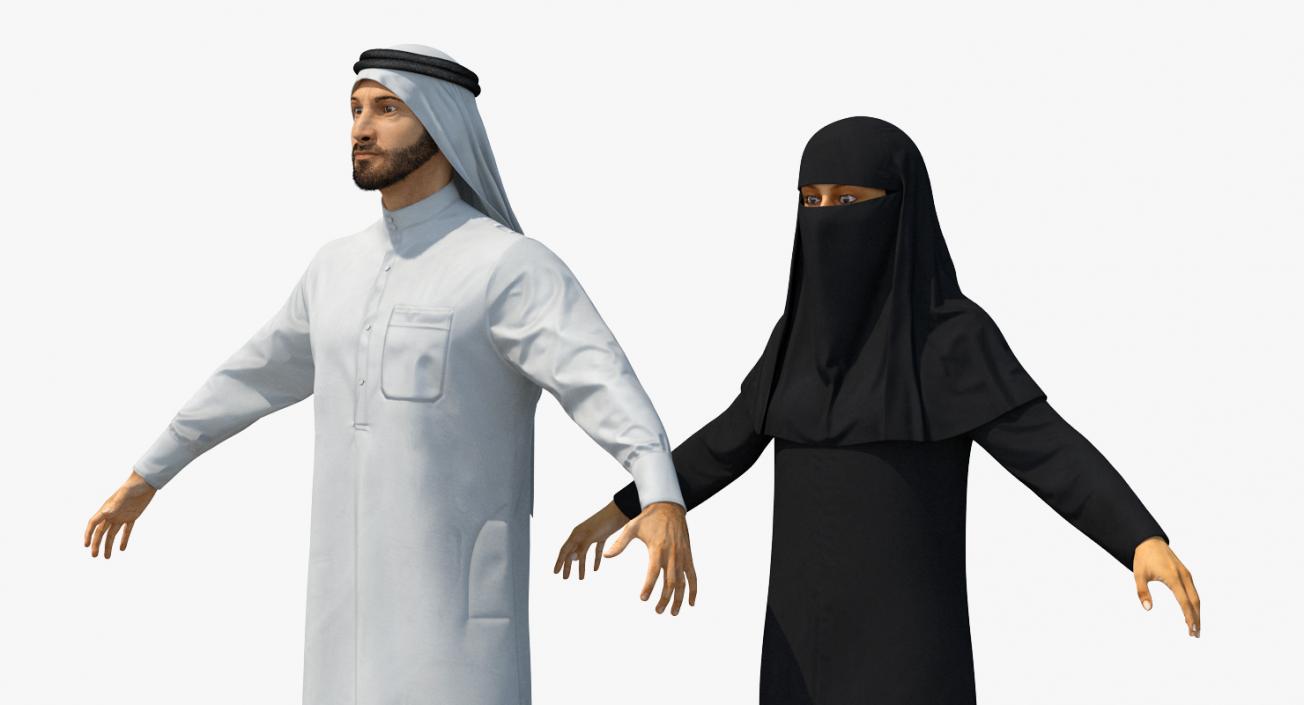 Arab People Collection 3D