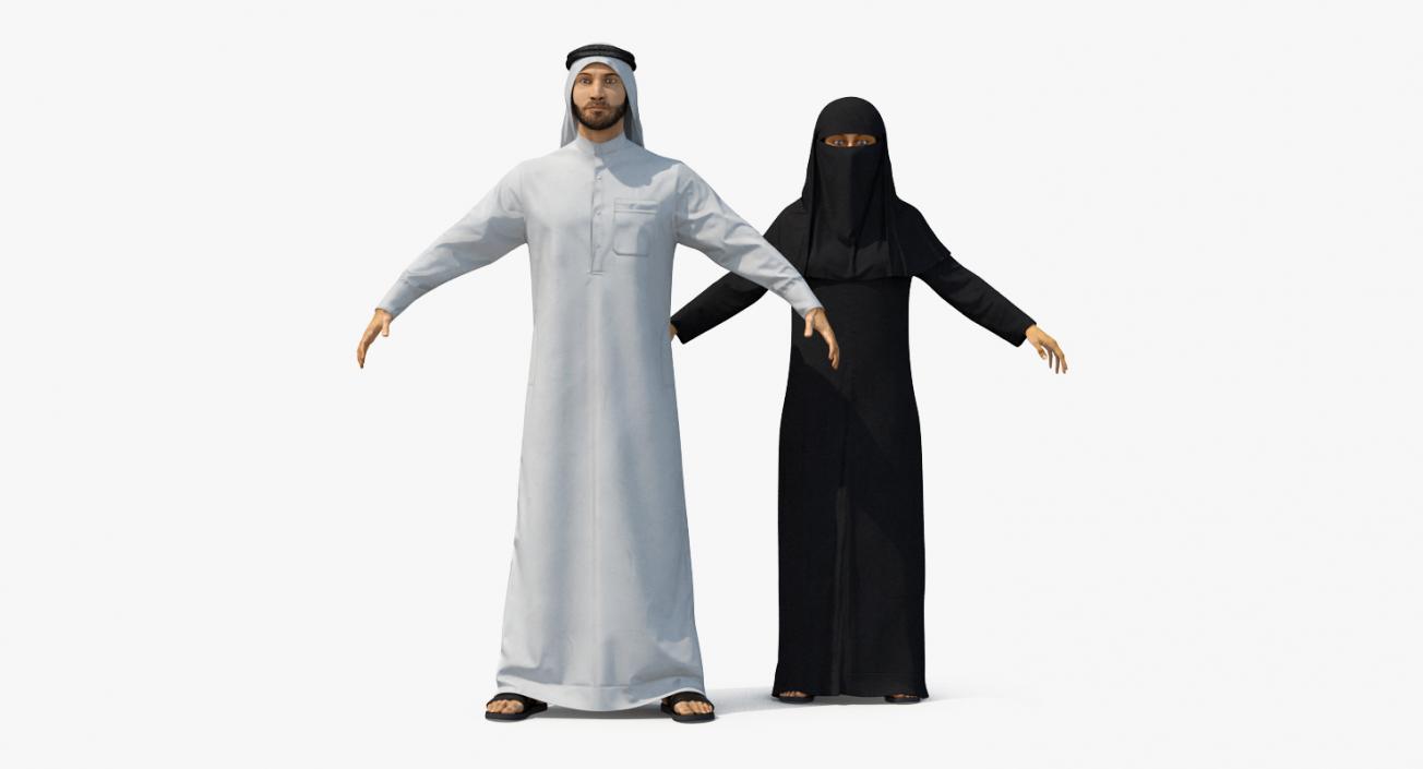 Arab People Collection 3D