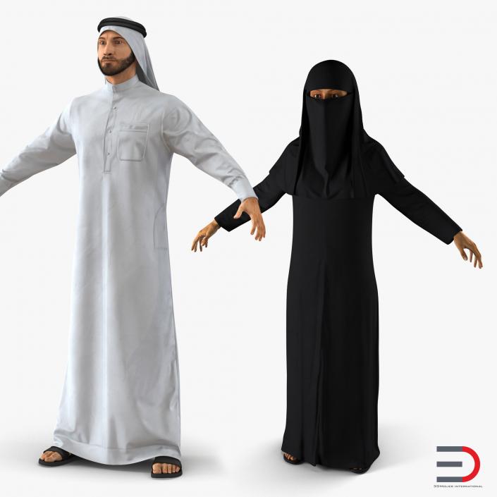 Arab People Collection 3D