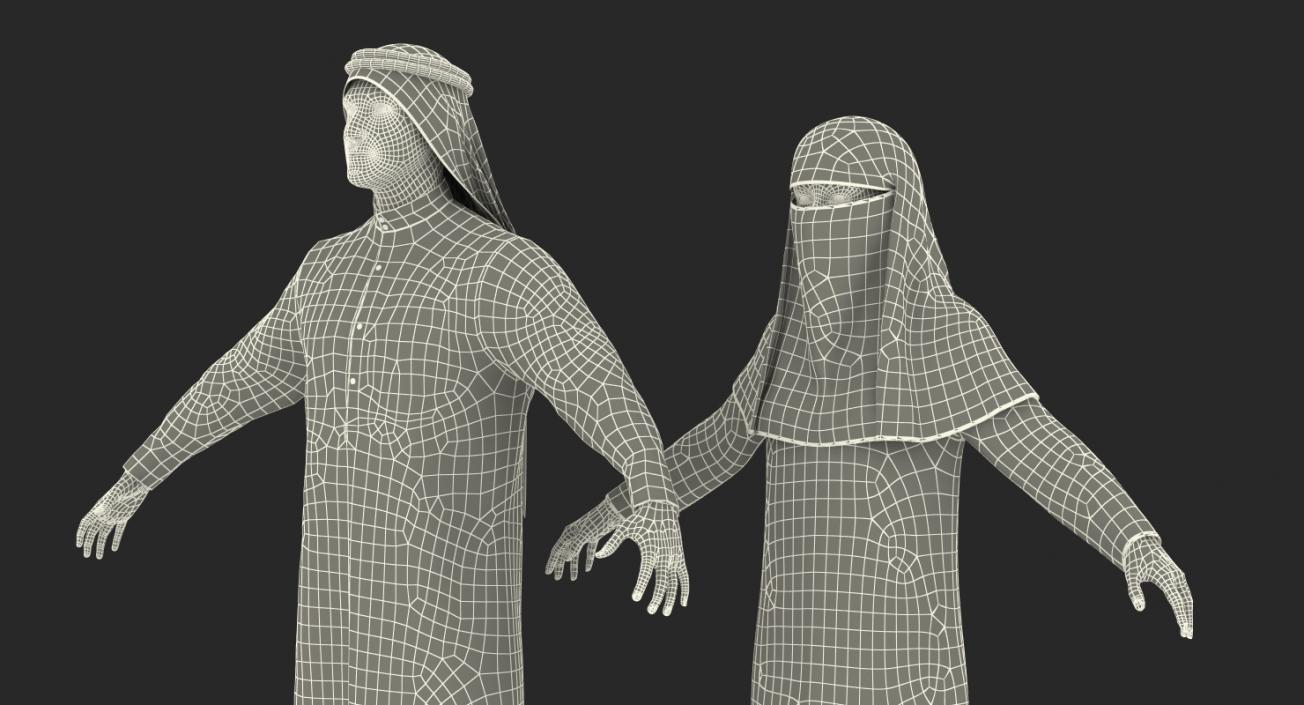 Arab People Collection 3D