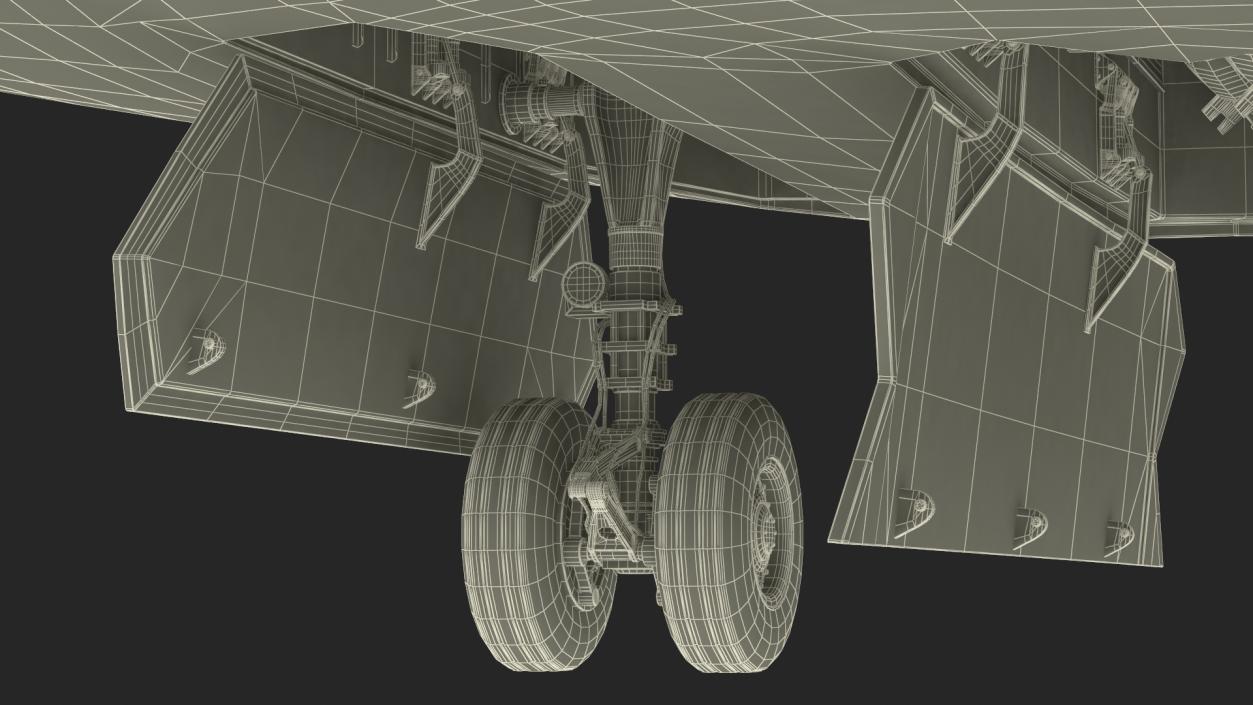 3D Long Range Strike Bomber Rigged