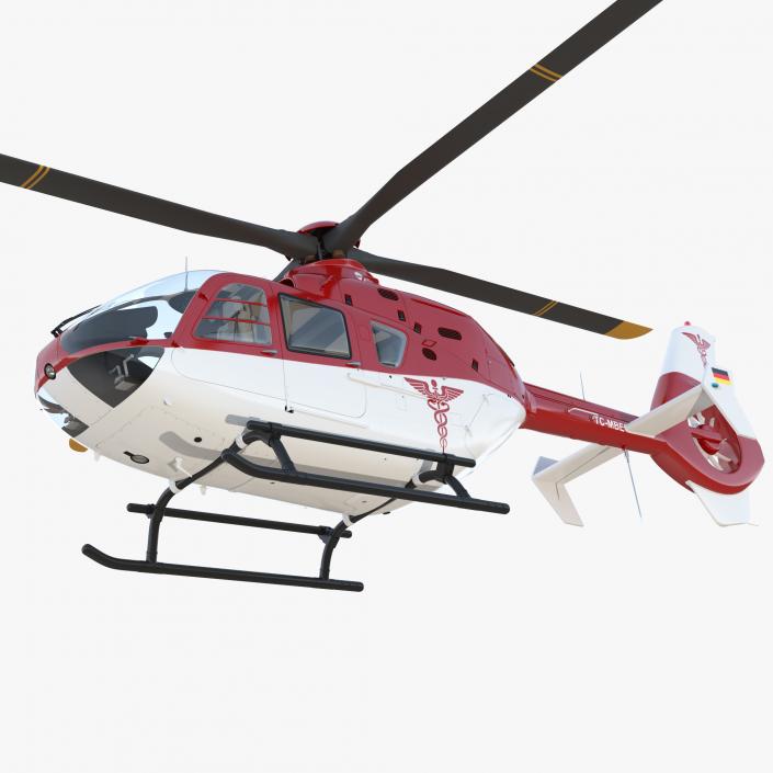 3D model Medical Air Assistance Eurocopter EC-135