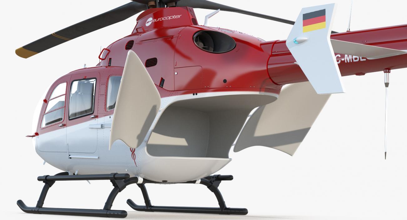 3D model Medical Air Assistance Eurocopter EC-135