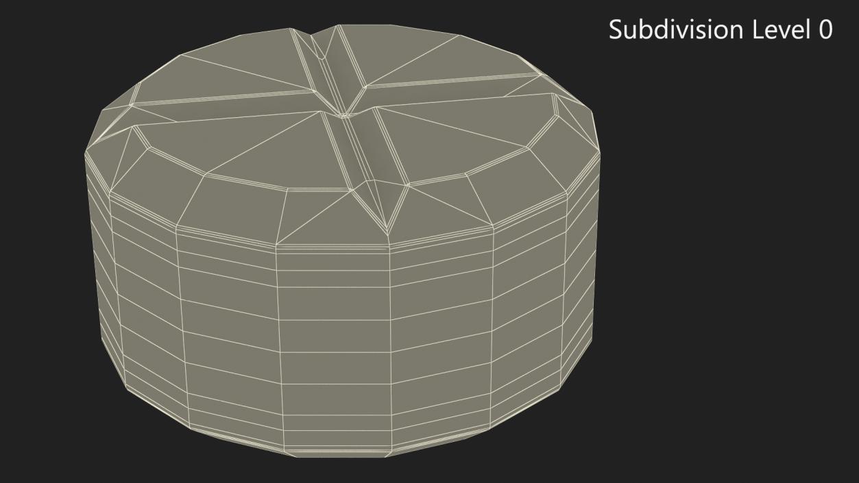 3D Unpacked Pill model