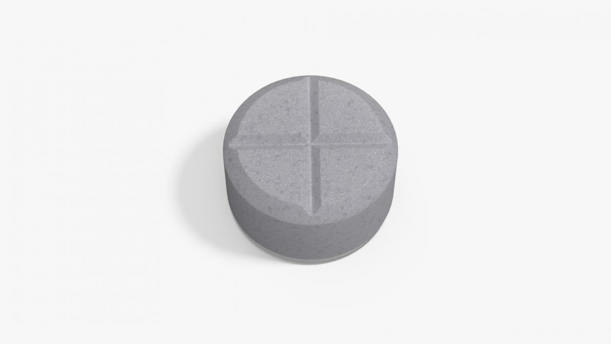 3D Unpacked Pill model