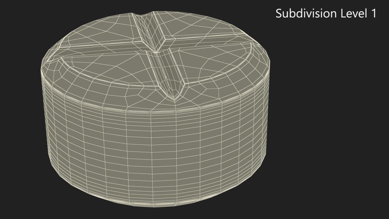 3D Unpacked Pill model