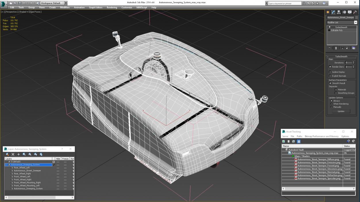 3D Autonomous Sweeping System