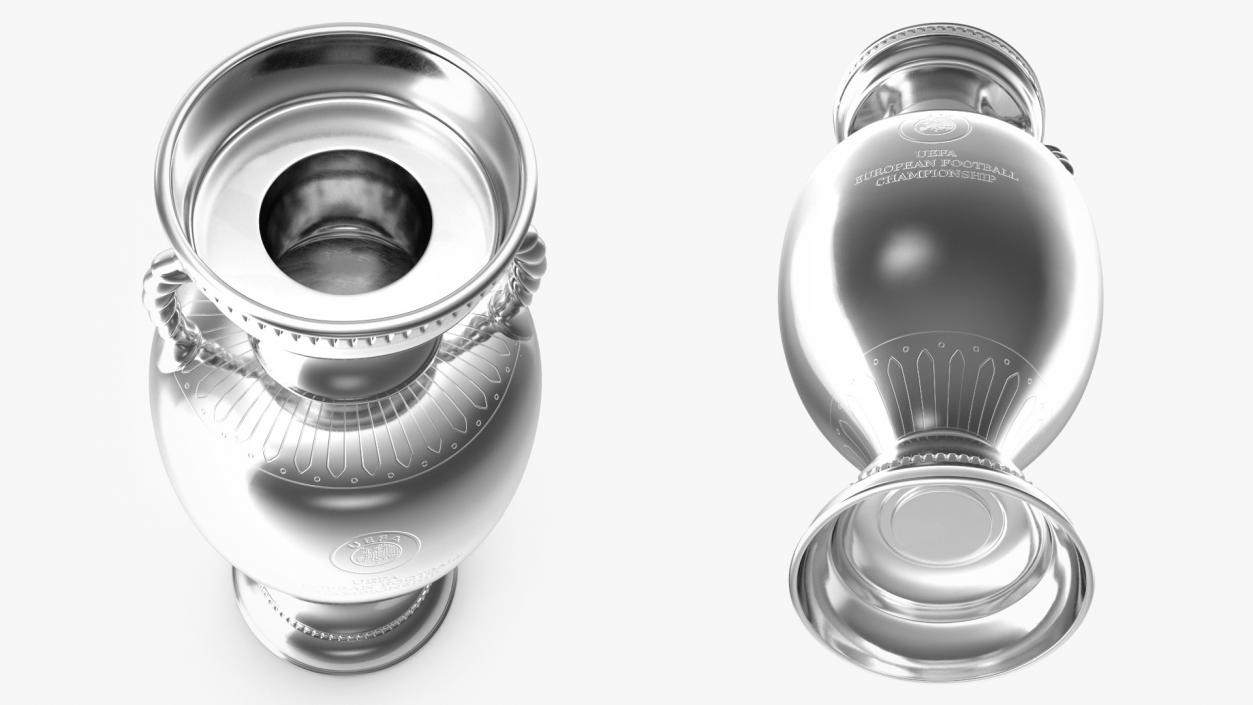 3D model UEFA European Championship Cup