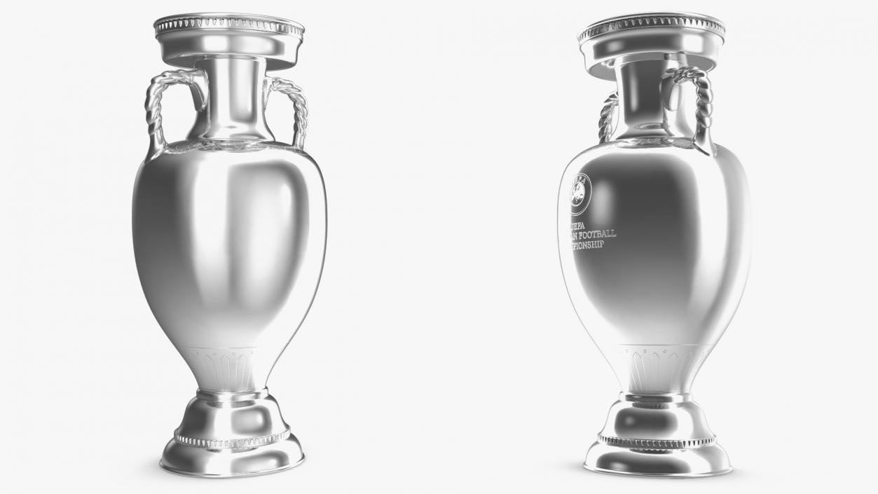 3D model UEFA European Championship Cup