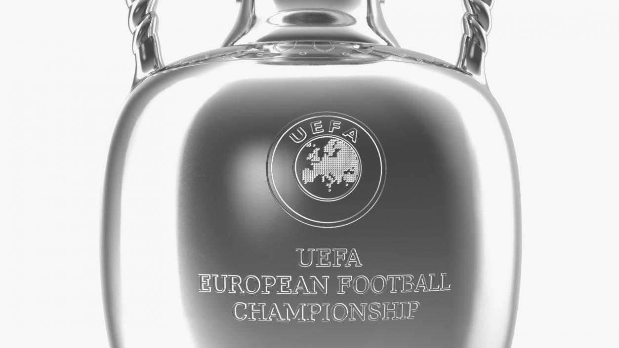 3D model UEFA European Championship Cup