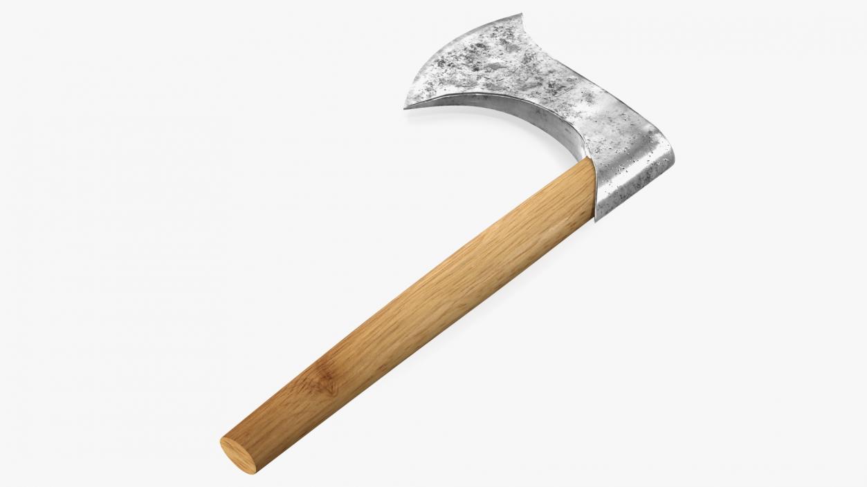 3D Francisca Throwing Axe Old