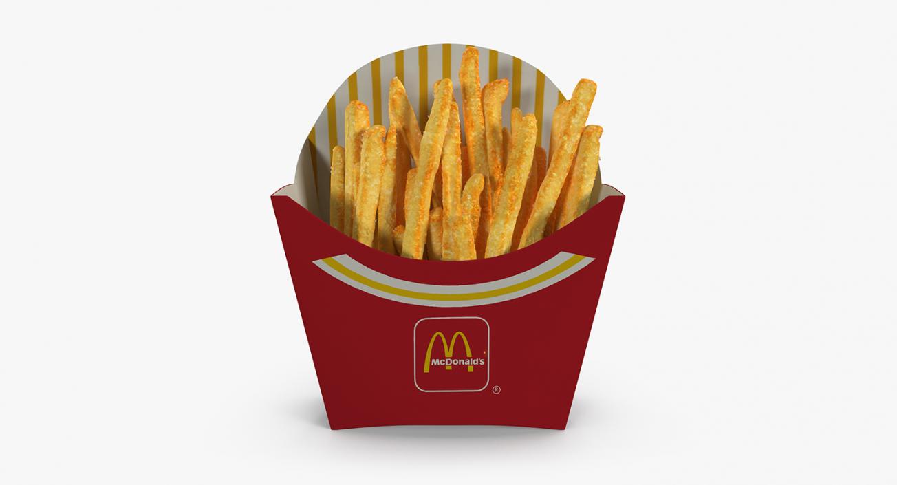 3D model McDonalds Food 3D Models Collection