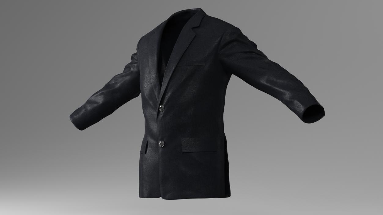 3D model Men Suit Jacket Casual for Business